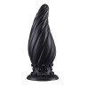 DarkSil Plug Spiral Pik XL 21 x 8 cm Noir